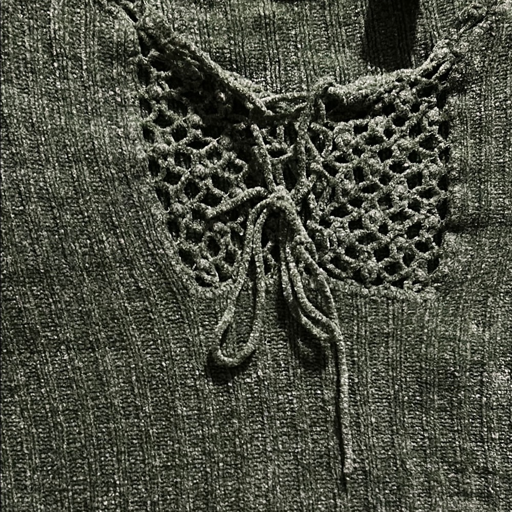 Arizona Jean Company Green Crew Neck Sweater - Picture 3 of 7